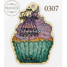 ФРЗ-0307 Манекен. Набор для вышивки крестом на деревянной основе. ТМ ФрузелОК