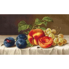 B592 Натюрморт. Набор для вышивки нитками. Luca-s