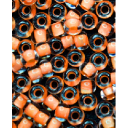 38089 Бисер Preciosa прозрачный бледно-оранжевый