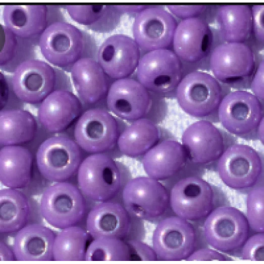 16428 Бисер Preciosa фиолетовый непрозрачный