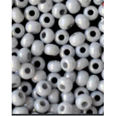 16442 Бисер Preciosa серый непрозрачный