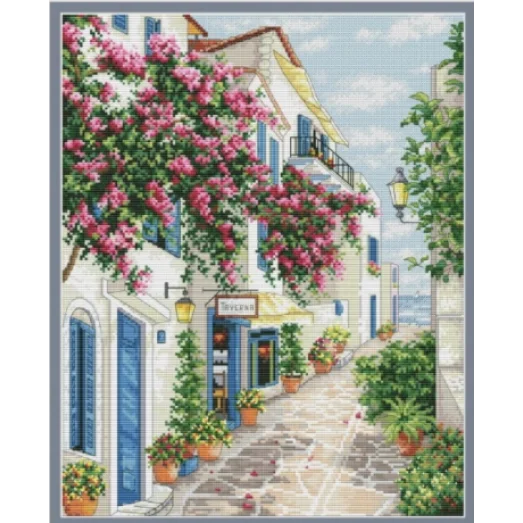 VN-159 Солнечная Греция. Набор для вышивки нитками. ТМ Olanta