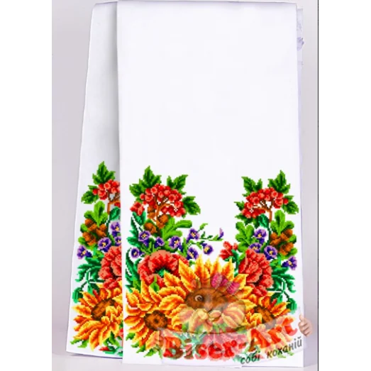 ВА-8007 Свадебный рушник для вышивки бисером БисерАрт