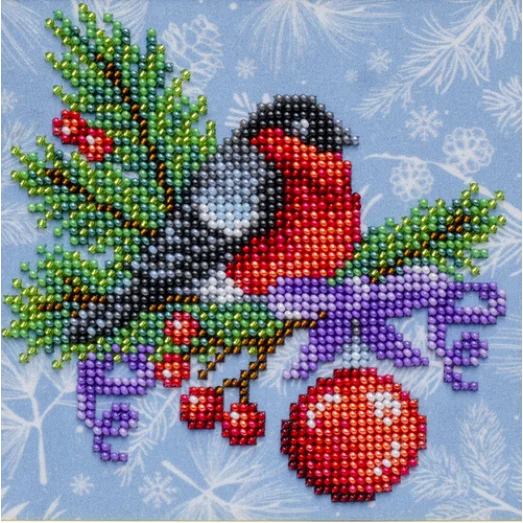 Т-1286 Снегирь. Схема для вышивки бисером. ТМ ВДВ