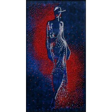 Т-1331 Леди страсть. Схема для вышивки бисером. ТМ ВДВ