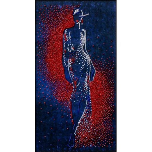 Т-1331 Леди страсть. Схема для вышивки бисером. ТМ ВДВ