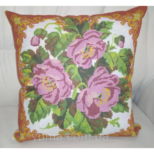 Юма-ДП-026 Наволочка для вышивки с подушкой ТМ ЮМА