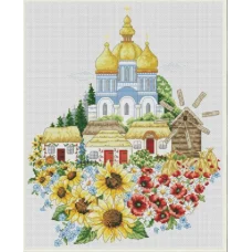 VN-162 Мой край. Набор для вышивки нитками. ТМ Olanta