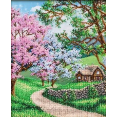 ТН-1327 Цветущая весна. Набор для вышивки бисером ТМ ВДВ