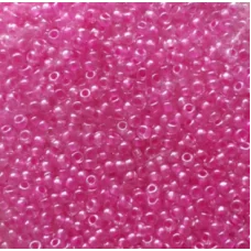 41192 Бисер Preciosa прозрачный радужный розовый