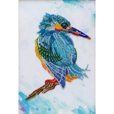 Т-1334 Рыбалочка голубая. Схема для вышивки бисером. ТМ ВДВ