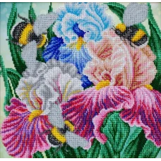 ТН-1297 Петушки и шмели. Набор для вышивки бисером ТМ ВДВ