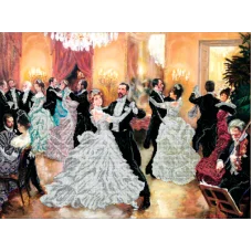 10615 Первый бал. Набор для вышивки бисером Краса и творчество