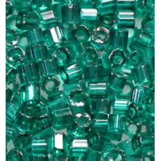 67210 Рубка Preciosa бирюзовая, серебряная линия внутри