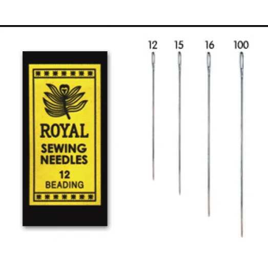 RB-012 Набор иголок Beading для вышивки бисером Royal (Япония), 25 шт
