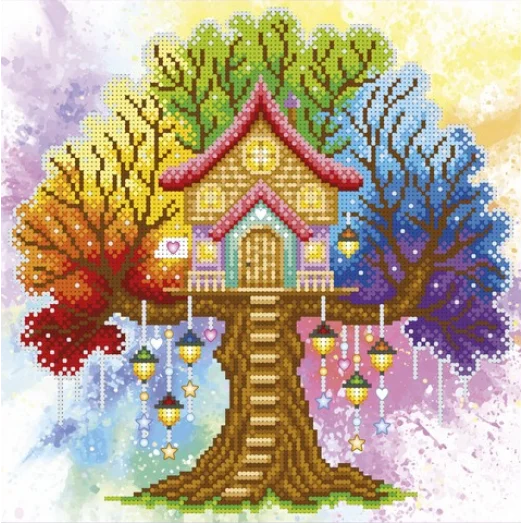 Т-1351 Дом мечтателей. Схема для вышивки бисером. ТМ ВДВ