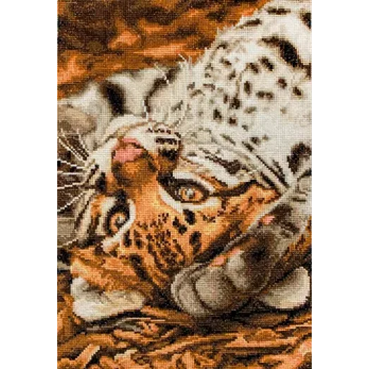 BU4009 Я хочу играть. Набор для вышивки нитками. Luca-s