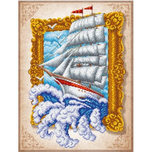 Т-1270 Паруса желаний Схема для вышивки бисером. ТМ ВДВ