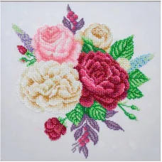 ТН-1226 Весенний букет. Набор для вышивки бисером ТМ ВДВ