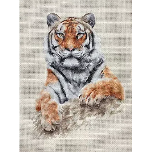 В2289 Тигр. Набор для вышивки нитками. Luca-s