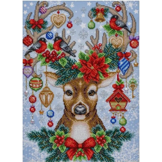 ТН-1293 Праздничный уют. Набор для вышивки бисером ТМ ВДВ