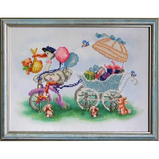 СД-07 (набор) Сыночка заказывали?. Набор для вышивки бисером. БС Солес