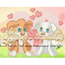 СД-084 Любовь на двоих. Схема для вышивки бисером. Княгиня Ольга