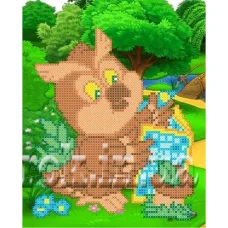 СД-090 Лесные новости. Схема для вышивки бисером. Княгиня Ольга