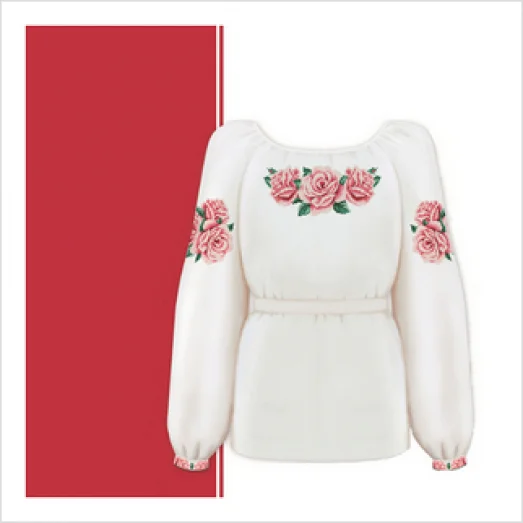 СДТ3-004 Заготовка детская сорочка. ТМ ВДВ