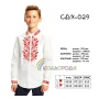СДХ-029 КОЛЁРОВА. Заготовка сорочки для мальчиков.