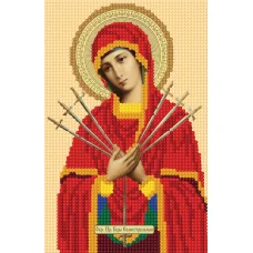 57 Семистрельная. Схема для вышивки бисером СвитАрт