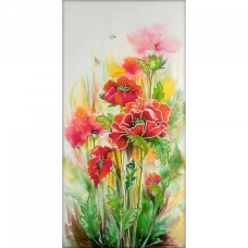 FLS-145 Маки на поляне. Схема для вышивки бисером Волшебная Страна