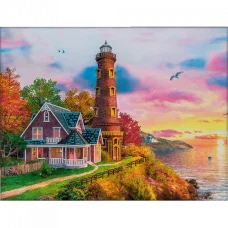 FLS-143 На краю мира. Схема для вышивки бисером Волшебная Страна