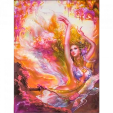 FLS-142 Последний танец богини. Схема для вышивки бисером Волшебная Страна