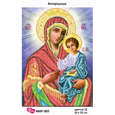 ММР-003 Богородица. Схема для вышивки бисером Мосмара