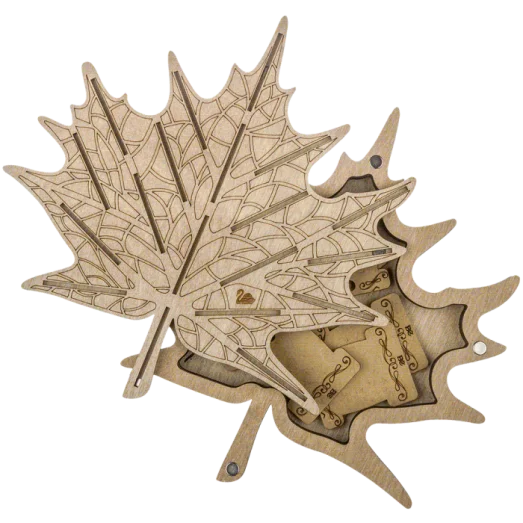 FLZB(N)-046 Шкатулка для рукоделия из фанеры - 28 бобинок. Волшебная Страна