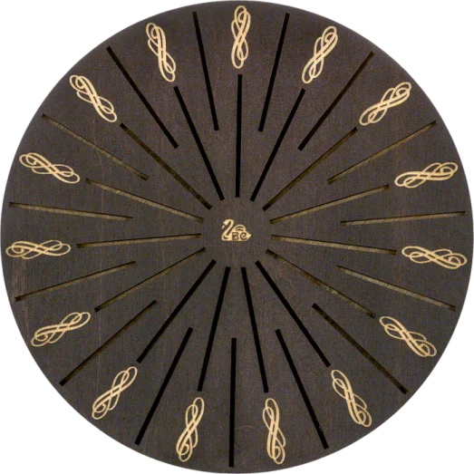 FLZB(N)-059 Шкатулка для рукоделия из фанеры - 32 бобинки. Волшебная Страна
