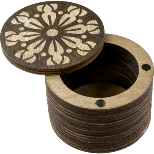 FLZB(N)-010 Шкатулка для рукоделия из фанеры Волшебная Страна