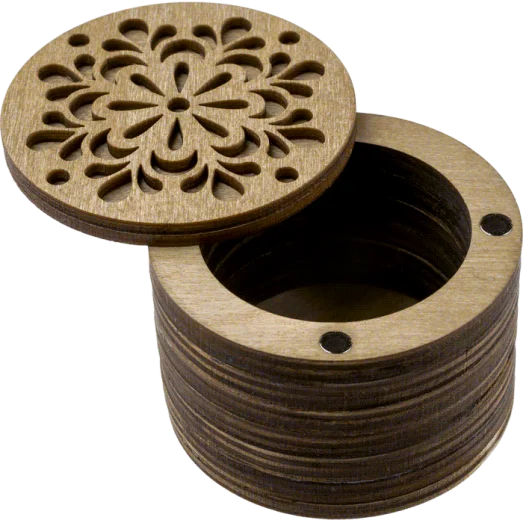 FLZB(N)-012 Шкатулка для рукоделия из фанеры Волшебная Страна