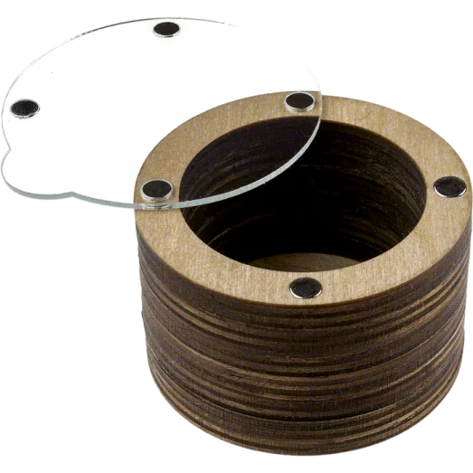 FLZB(N)-014 Шкатулка для рукоделия из фанеры Волшебная Страна