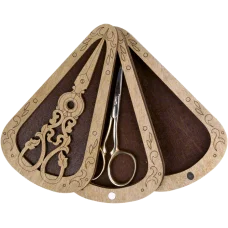 FLZB(N)-016 Шкатулка для рукоделия из фанеры Волшебная Страна