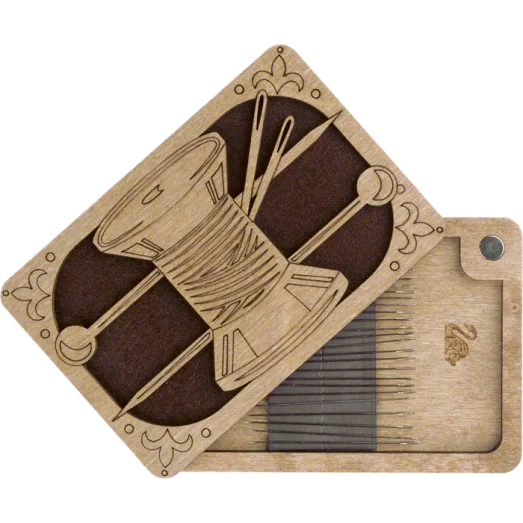 FLZB(N)-030 Шкатулка для рукоделия из фанеры Волшебная Страна