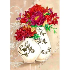 W-436 Вазы с орнаментом. Схема для вышивки бисером Арт Миллениум