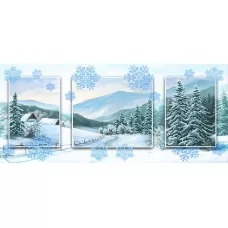 SI-306 (24*55) Зима. Схема для вышивки бисером СвитАрт