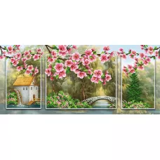 SI-367 (24*55) Цветение. Схема для вышивки бисером СвитАрт
