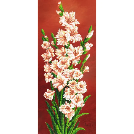 SI-423 Коралловые ирисы. Схема для вышивки бисером СвитАрт