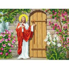 SI-505 Иисус стучится в дверь. Схема для вышивки бисером СвитАрт