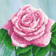 SI-575 Розовая роза. Схема для вышивки бисером СвитАрт