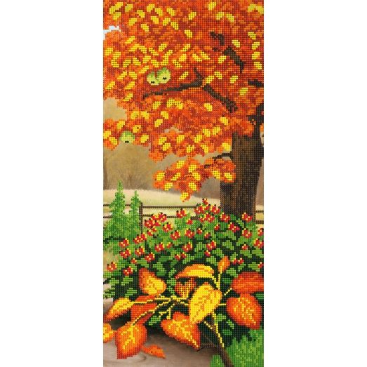 SI-597b Осенний сад. Схема для вышивки бисером СвитАрт