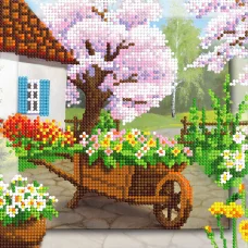 SI-599c Весенний сад. Схема для вышивки бисером СвитАрт